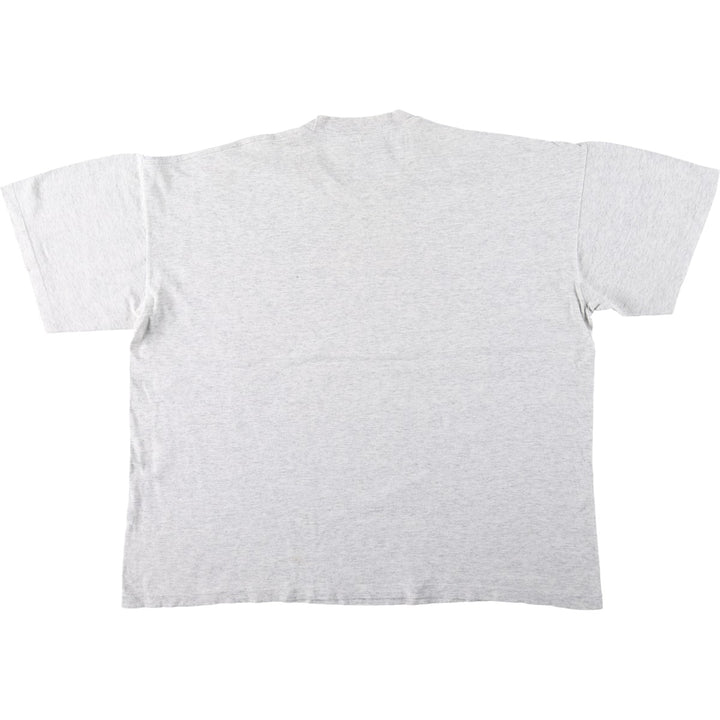 90'S ALL POINTS SPORTSWEAR Harvard University College T-Shirt, Made in USA, ONE SIZE FITS ALL (Equivalent to Men's XXL), Vintage. cotton gray type Vintage Second Hand