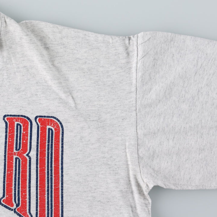 90'S ALL POINTS SPORTSWEAR Harvard University College T-Shirt, Made in USA, ONE SIZE FITS ALL (Equivalent to Men's XXL), Vintage. cotton gray type Vintage Second Hand