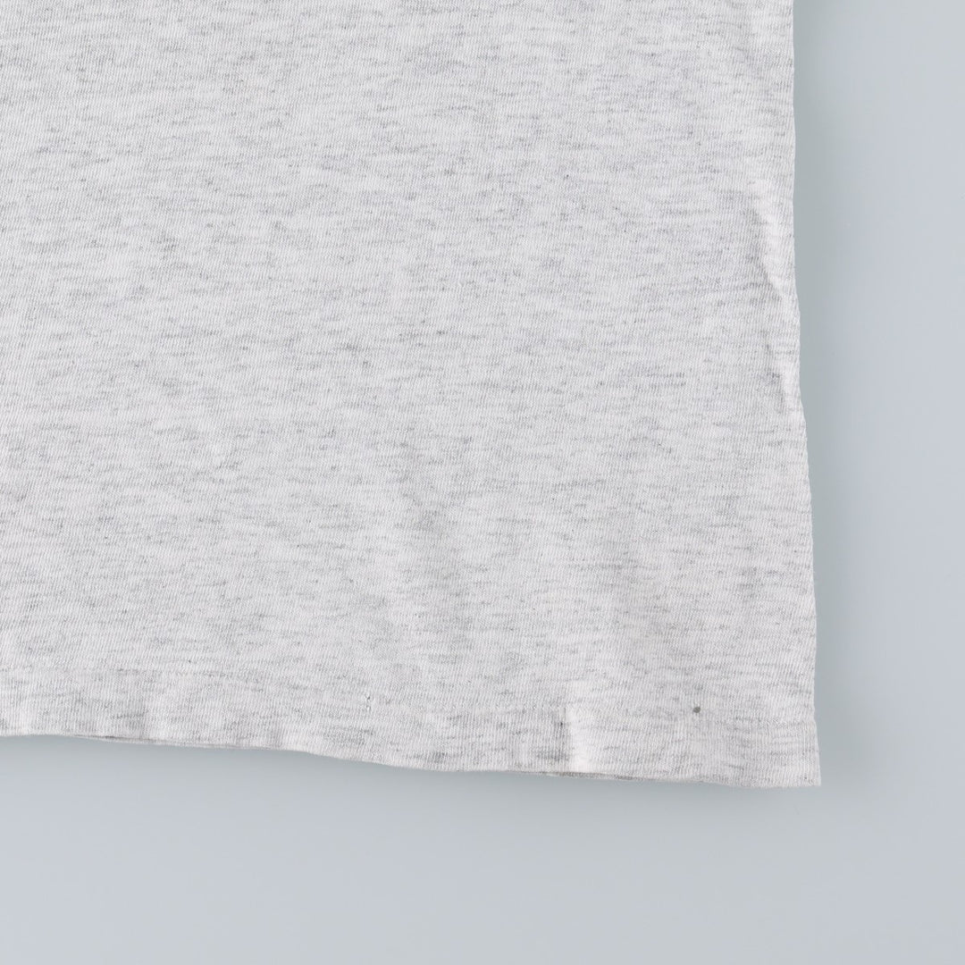 90'S ALL POINTS SPORTSWEAR Harvard University College T-Shirt, Made in USA, ONE SIZE FITS ALL (Equivalent to Men's XXL), Vintage. cotton gray type Vintage Second Hand