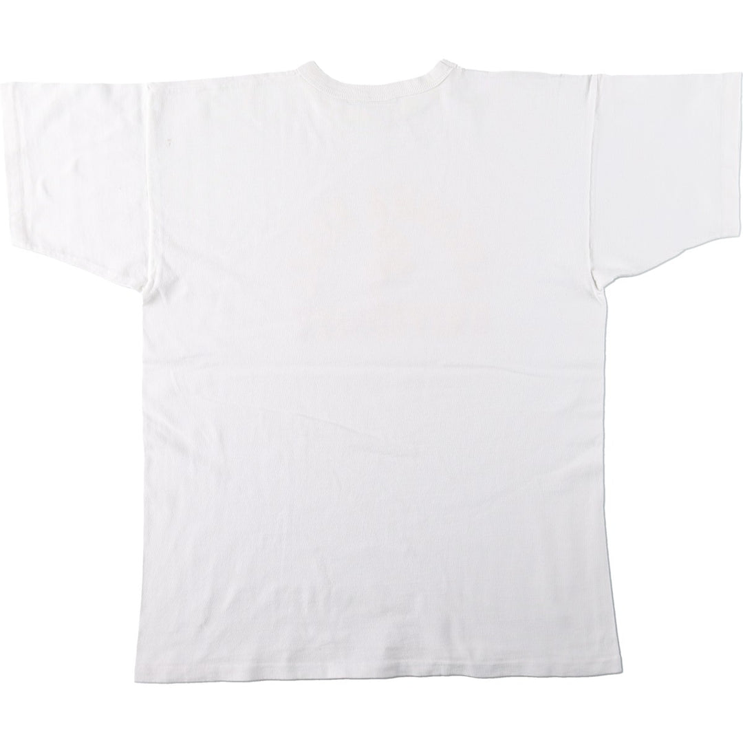 90'S DESERT SPORTSWEAR College T-shirt, Men's XL equivalent, Vintage unclear white type Vintage Second Hand