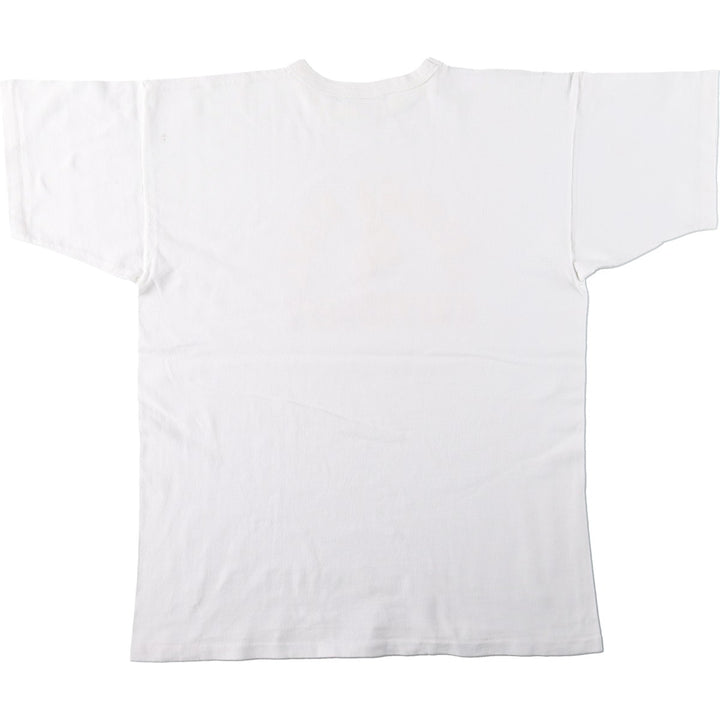 90'S DESERT SPORTSWEAR College T-shirt, Men's XL equivalent, Vintage unclear white type Vintage Second Hand