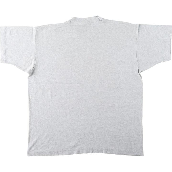 90'S Fruit of the Loom Best College T-Shirt, Made in USA, Men's XL equivalent, Vintage cotton gray type Vintage Second Hand