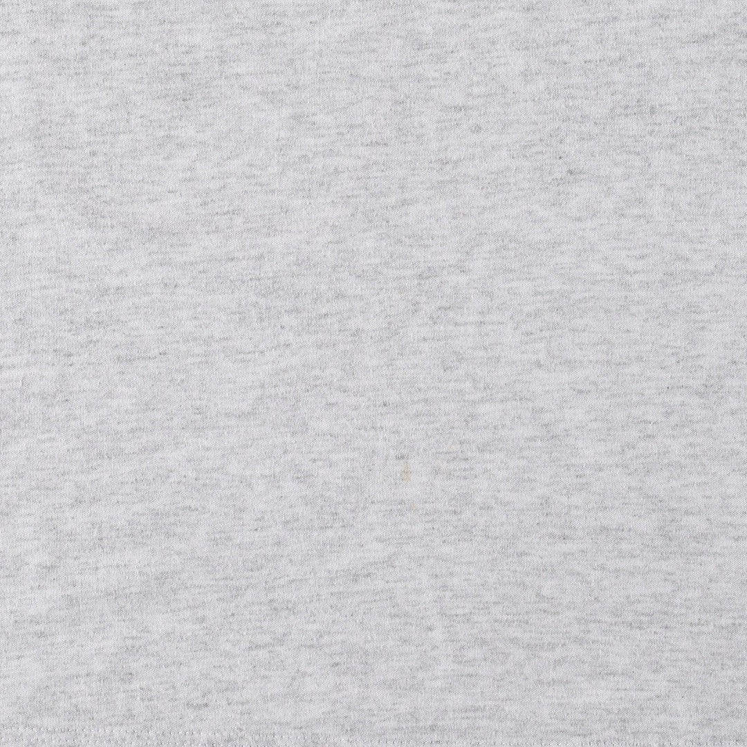 Vintage 80s-90'S Jerzees printed T-shirt, Made in USA, Men's Size L polyester gray type Vintage Second Hand