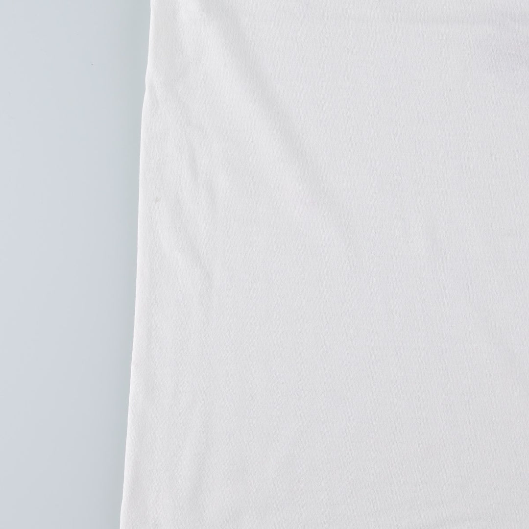 90'S Fruit of the Loom College T-shirt, Made in USA, Men's XL, Vintage cotton white type Vintage Second Hand