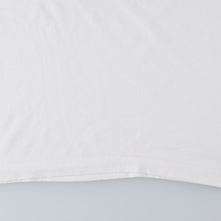 90'S Fruit of the Loom College T-shirt, Made in USA, Men's XL, Vintage cotton white type Vintage Second Hand