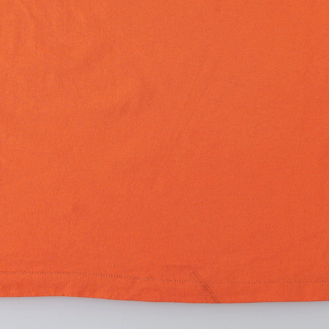 90'S SCREEN STARS College T-Shirt, Made in USA, Men's XL, Vintage cotton orange type Vintage Second Hand