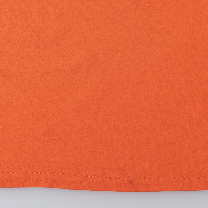 90'S SCREEN STARS College T-Shirt, Made in USA, Men's XL, Vintage cotton orange type Vintage Second Hand