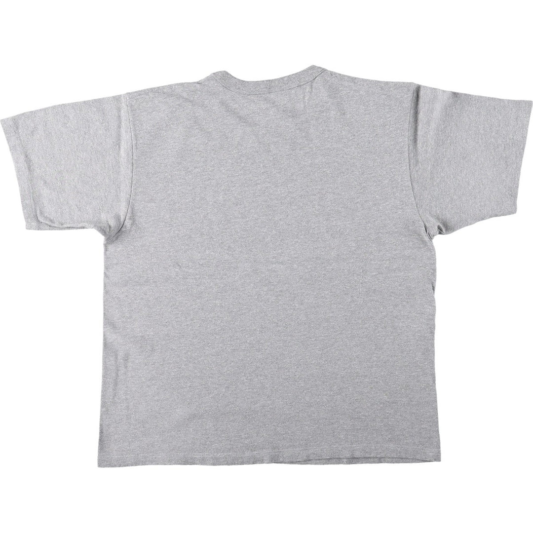 90'S Champion NORTLE DAME College T-shirt, Made in USA, Men's Size L (approx.), Vintage cotton gray type Vintage Second Hand