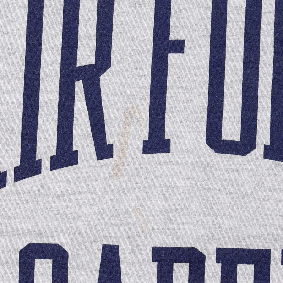 90'S GEAR College T-shirt, Made in USA, Men's XL equivalent, Vintage cotton gray type Vintage Second Hand