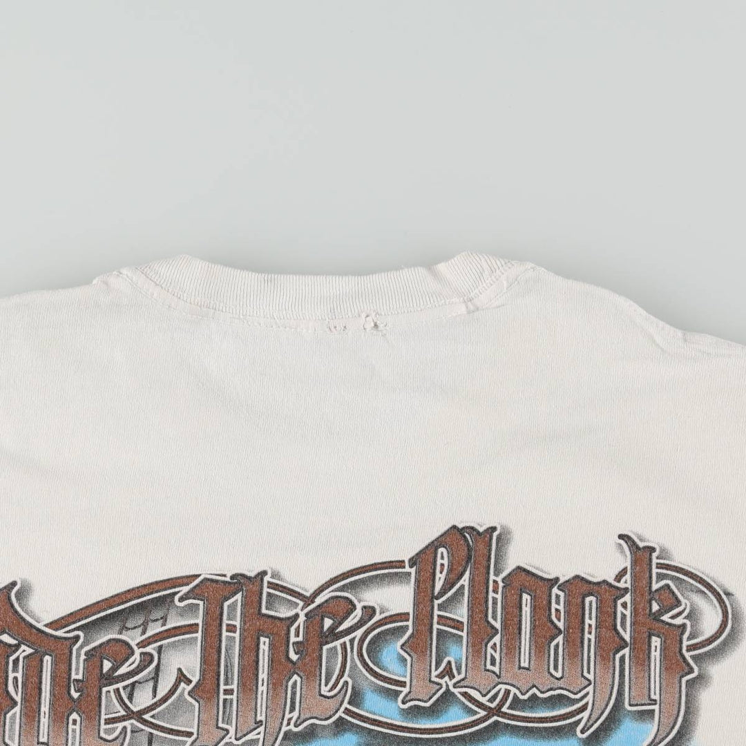 Harley-Davidson Motorcycle Bike T-shirt, Men's Size L unclear white type Vintage Second Hand