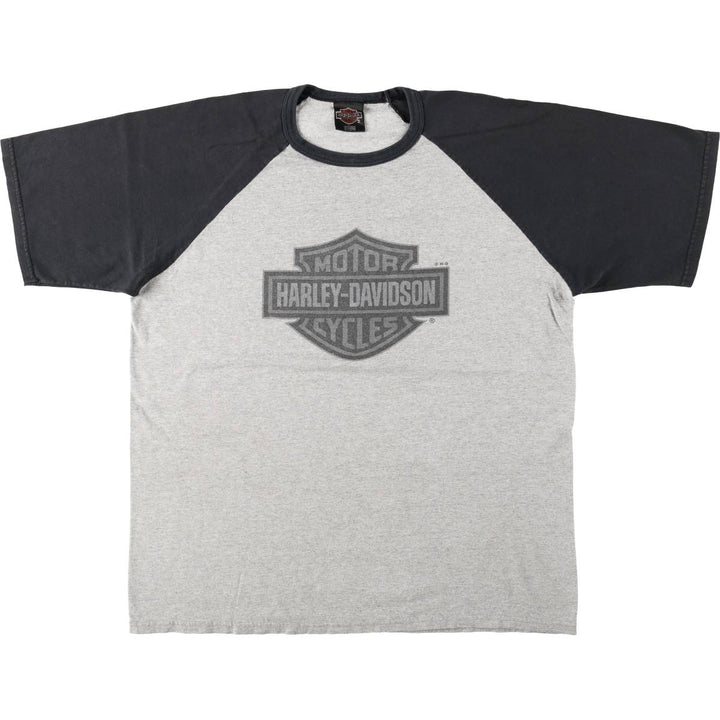 Vintage Harley-Davidson Motorcycle T-Shirt, Men's XL cotton gray type Vintage Second Hand