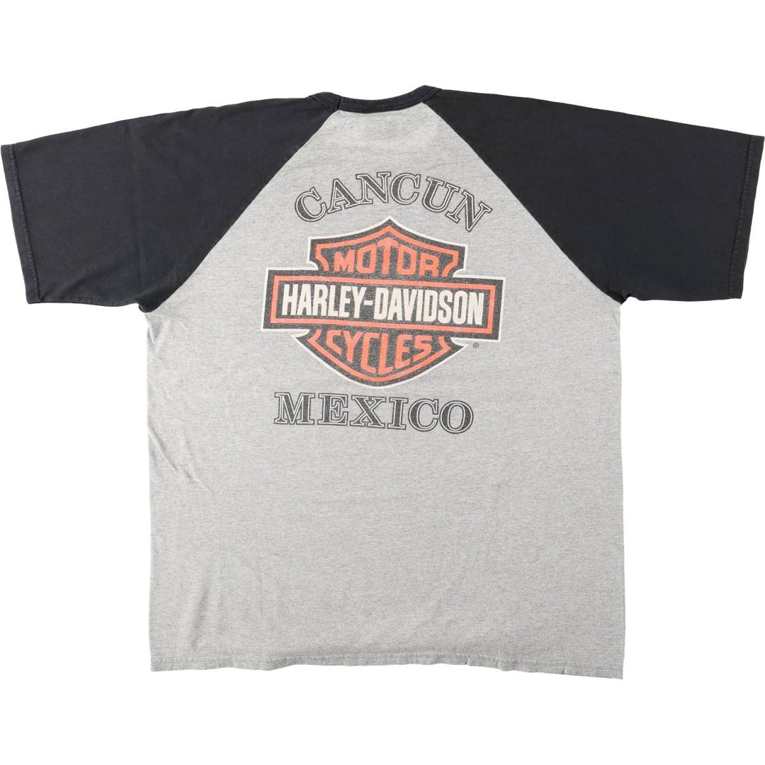 Vintage Harley-Davidson Motorcycle T-Shirt, Men's XL cotton gray type Vintage Second Hand