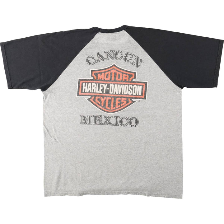 Vintage Harley-Davidson Motorcycle T-Shirt, Men's XL cotton gray type Vintage Second Hand