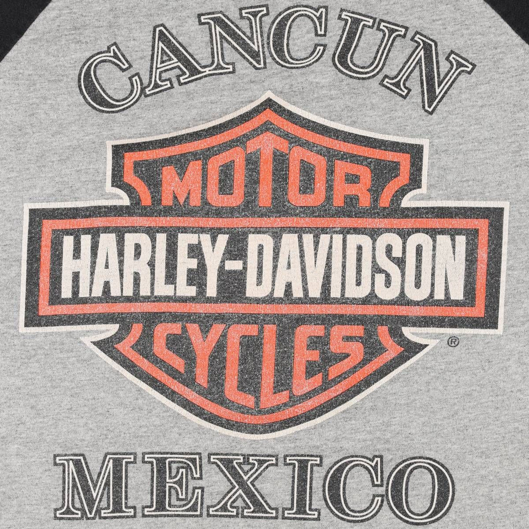 Vintage Harley-Davidson Motorcycle T-Shirt, Men's XL cotton gray type Vintage Second Hand