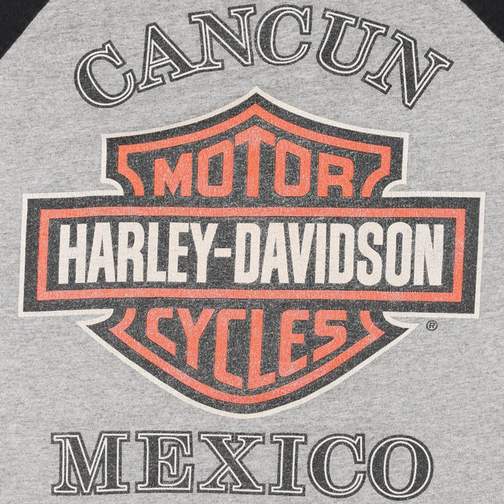 Vintage Harley-Davidson Motorcycle T-Shirt, Men's XL cotton gray type Vintage Second Hand