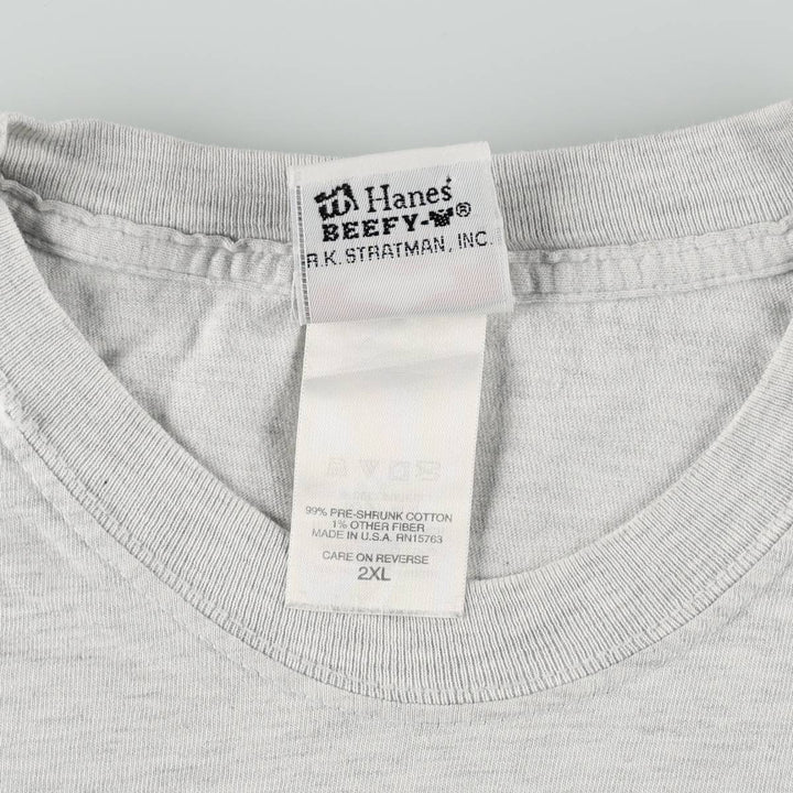 00'S Harley-Davidson Motorcycle Bike T-shirt Made in USA Men's XXL cotton gray type Vintage Second Hand