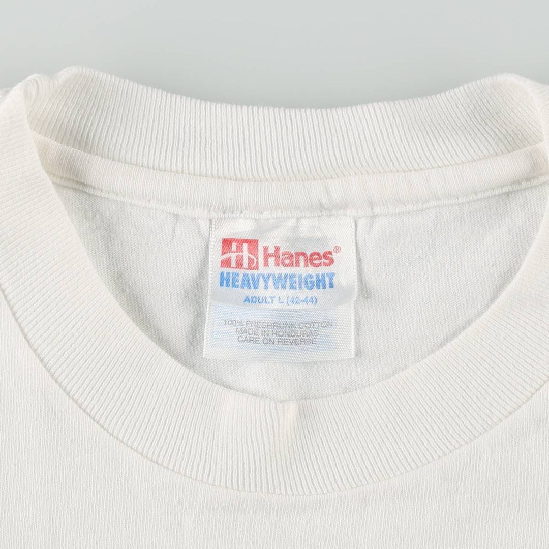 90'S Hanes LOONEY TUNES Character Print T-Shirt, Men's Size L (approx.), Vintage cotton white type Vintage Second Hand