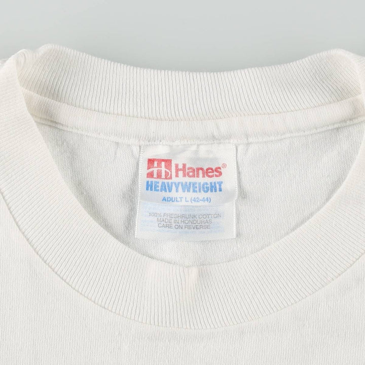 90'S Hanes LOONEY TUNES Character Print T-Shirt, Men's Size L (approx.), Vintage cotton white type Vintage Second Hand