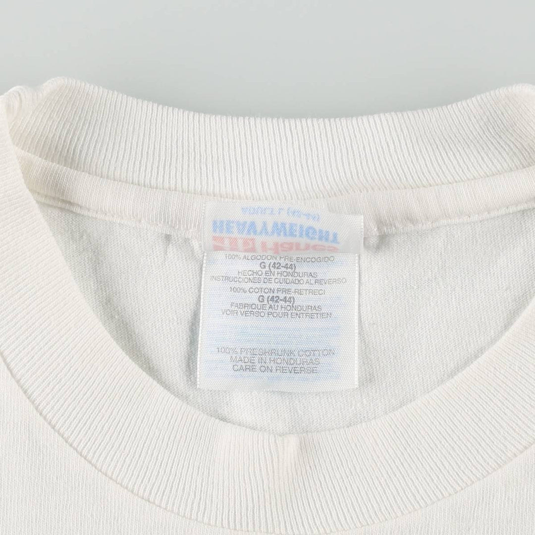 90'S Hanes LOONEY TUNES Character Print T-Shirt, Men's Size L (approx.), Vintage cotton white type Vintage Second Hand