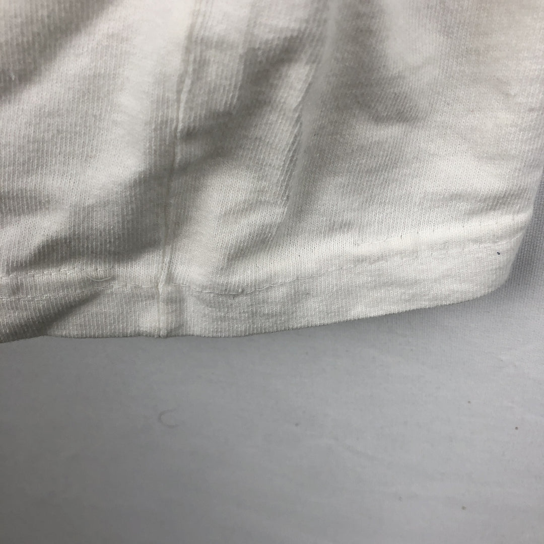 90'S LOONEY TUNES Character Print T-Shirt Made in USA Men's XL Vintage cotton white type Vintage Second Hand