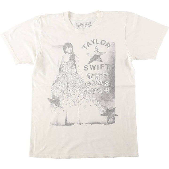 TAYLOR SWIFT Taylor Swift Band T-shirt, Men's Size S (approx.) cotton white type Vintage Second Hand