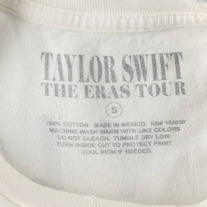 TAYLOR SWIFT Taylor Swift Band T-shirt, Men's Size S (approx.) cotton white type Vintage Second Hand