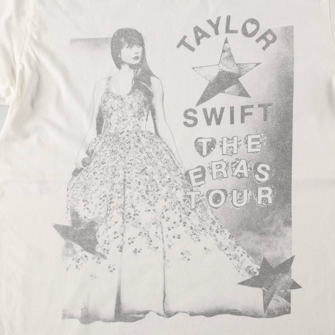 TAYLOR SWIFT Taylor Swift Band T-shirt, Men's Size S (approx.) cotton white type Vintage Second Hand