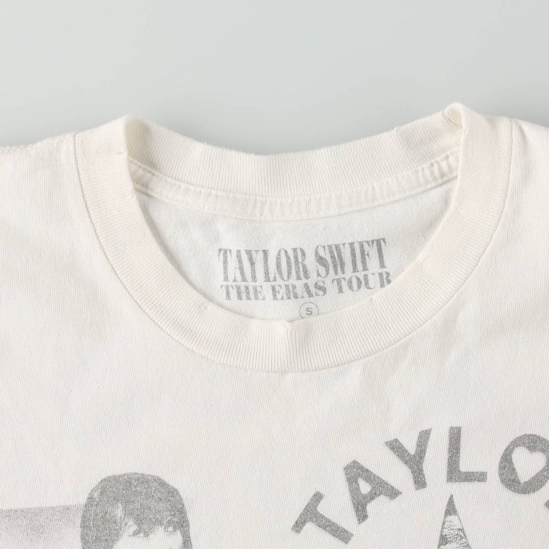 TAYLOR SWIFT Taylor Swift Band T-shirt, Men's Size S (approx.) cotton white type Vintage Second Hand