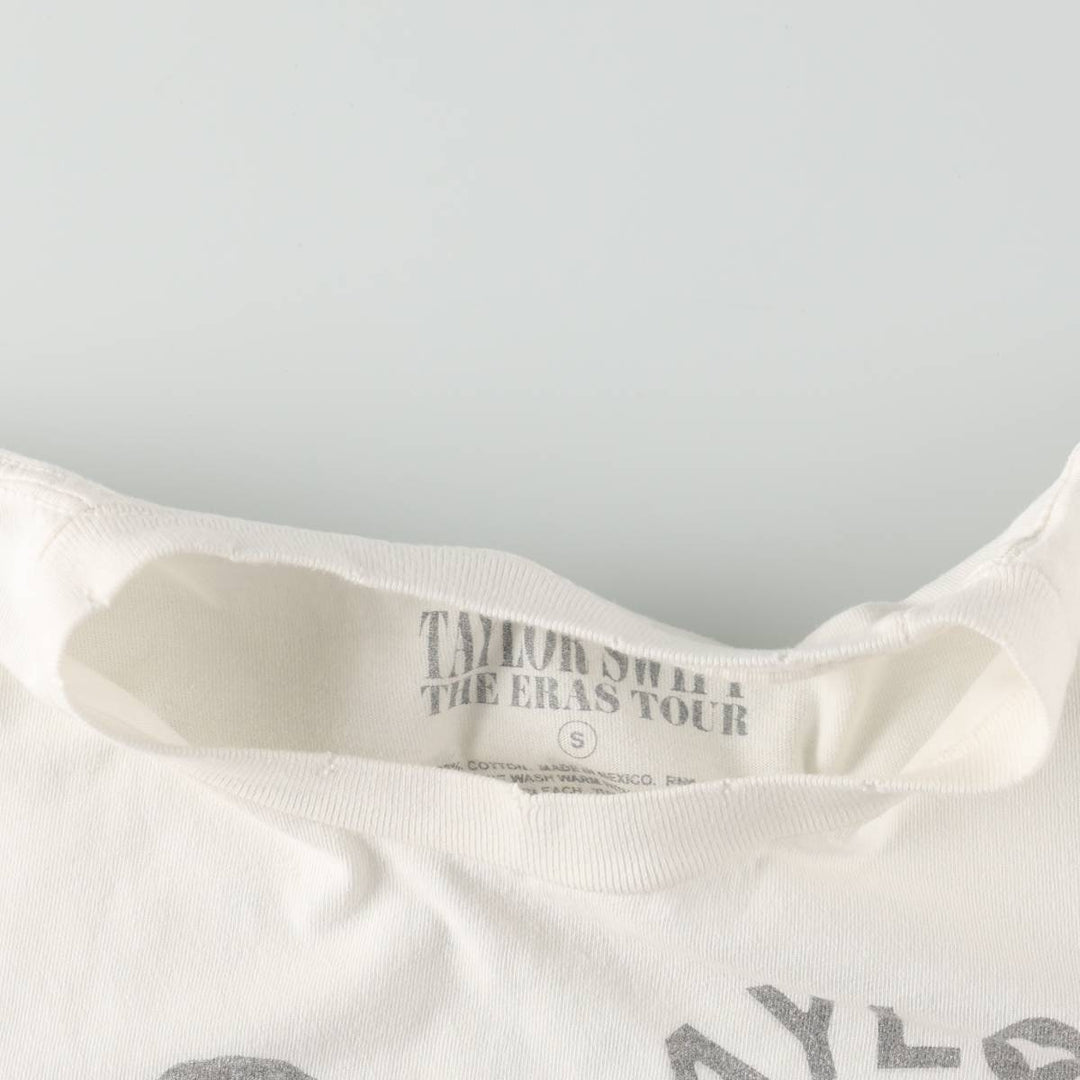 TAYLOR SWIFT Taylor Swift Band T-shirt, Men's Size S (approx.) cotton white type Vintage Second Hand