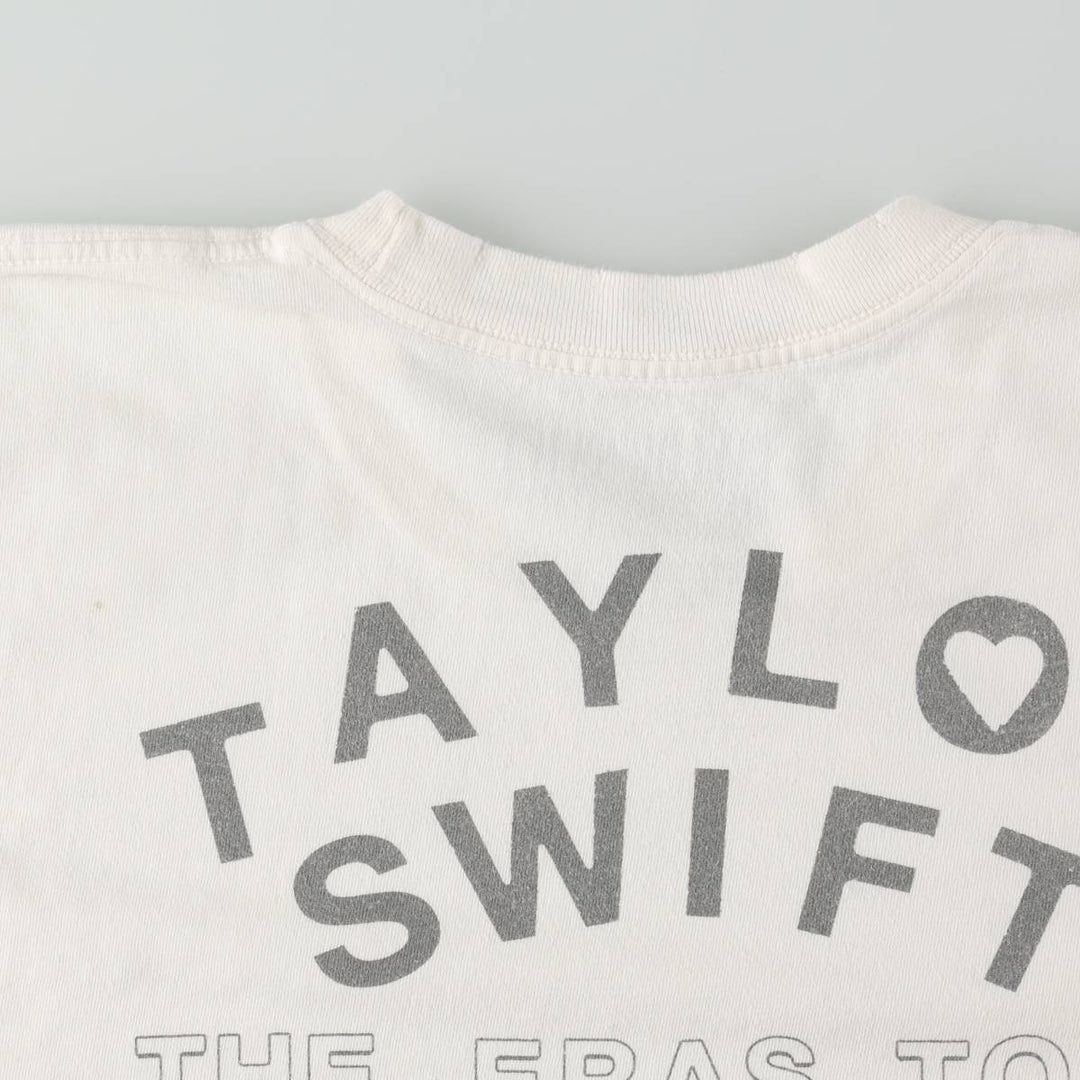 TAYLOR SWIFT Taylor Swift Band T-shirt, Men's Size S (approx.) cotton white type Vintage Second Hand