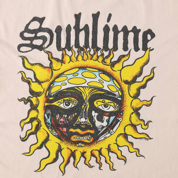 Gildan Sublime Band T-shirt, Men's Size M (approx.) cotton pink type Vintage Second Hand