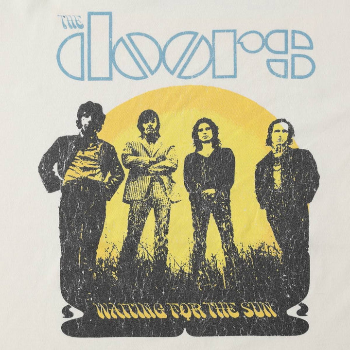 The Doors band t-shirt, men's size L (approx.) unclear white type Vintage Second Hand