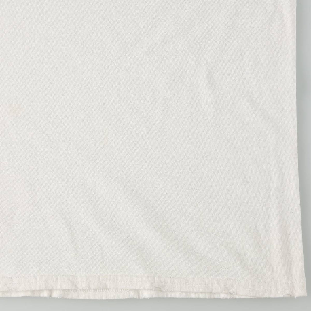 NIRVANA Nirvana Band T-shirt, Band T, Men's L size cotton white type Vintage Second Hand