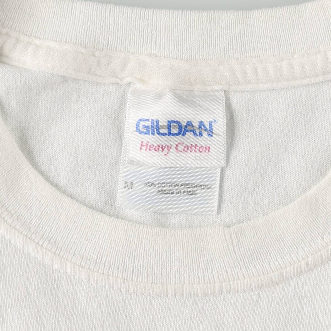 Gildan Grateful Dead Band T-Shirt (Men's Size M) cotton white type Vintage Second Hand
