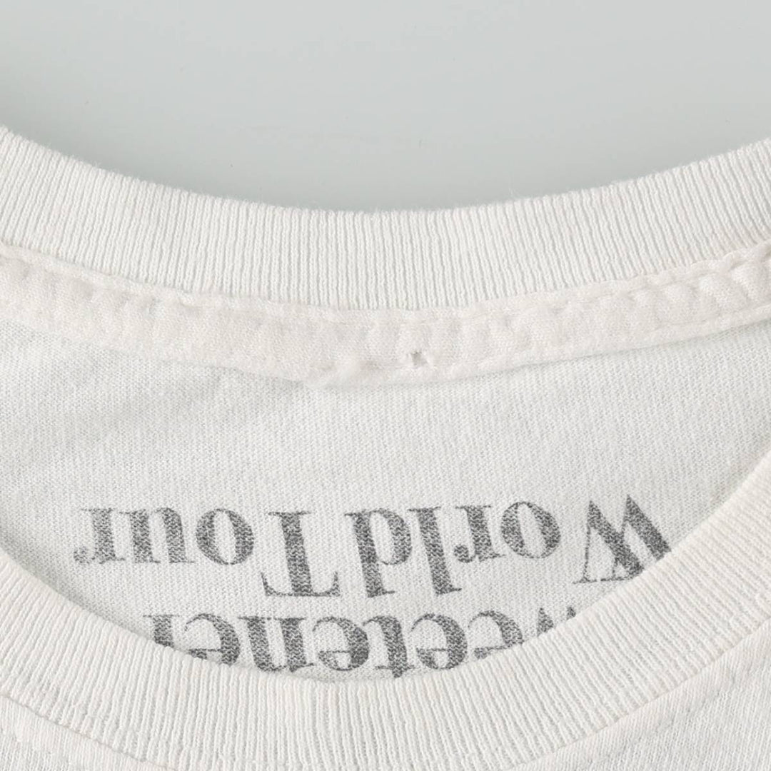 ARIANA GRANDE Ariana Grande Band T-shirt Band T Men's M size cotton white type Vintage Second Hand