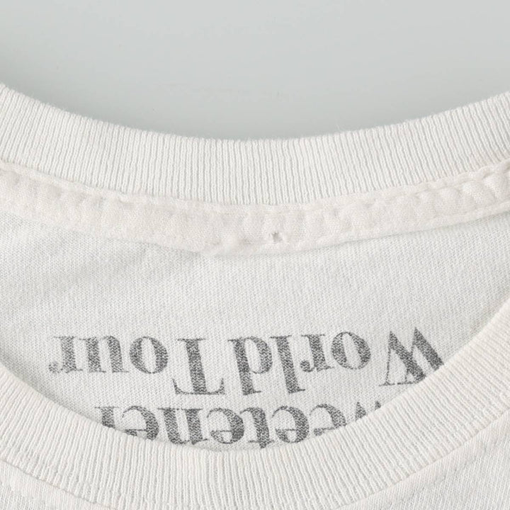 ARIANA GRANDE Ariana Grande Band T-shirt Band T Men's M size cotton white type Vintage Second Hand