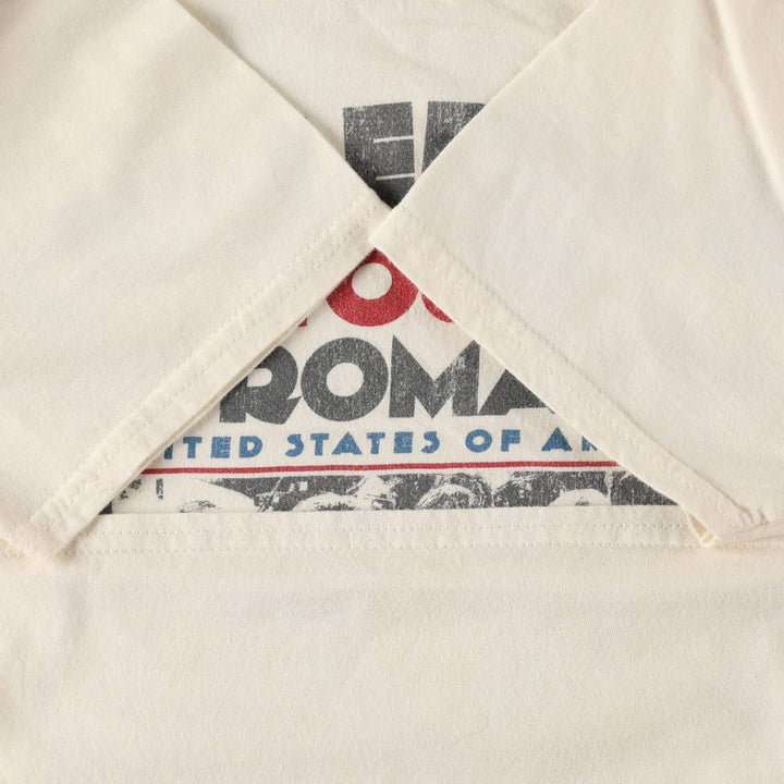 Gildan Def Leppard band t-shirt, men's size L equivalent. cotton white type Vintage Second Hand