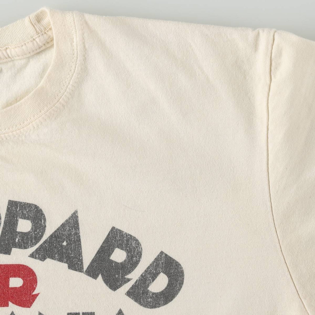 Gildan Def Leppard band t-shirt, men's size L equivalent. cotton white type Vintage Second Hand