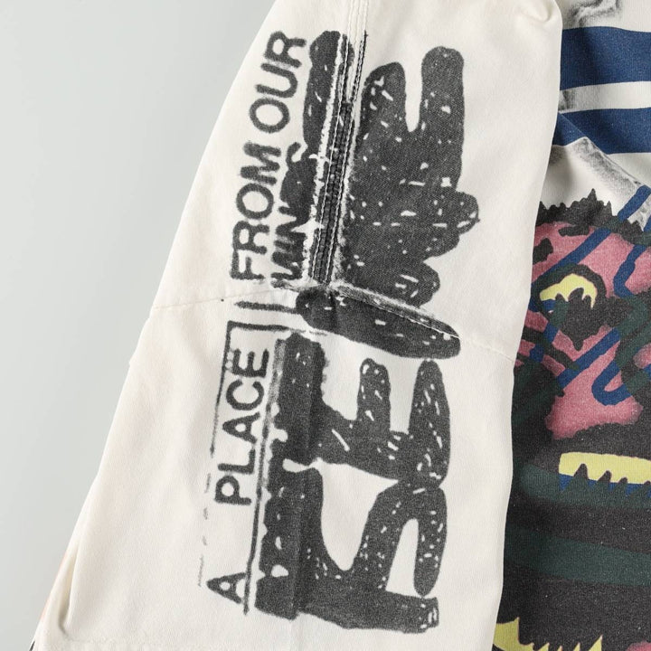 Cactus Jack Travis Scott Rap T-Shirt (Men's XL equivalent) cotton white type Vintage Second Hand
