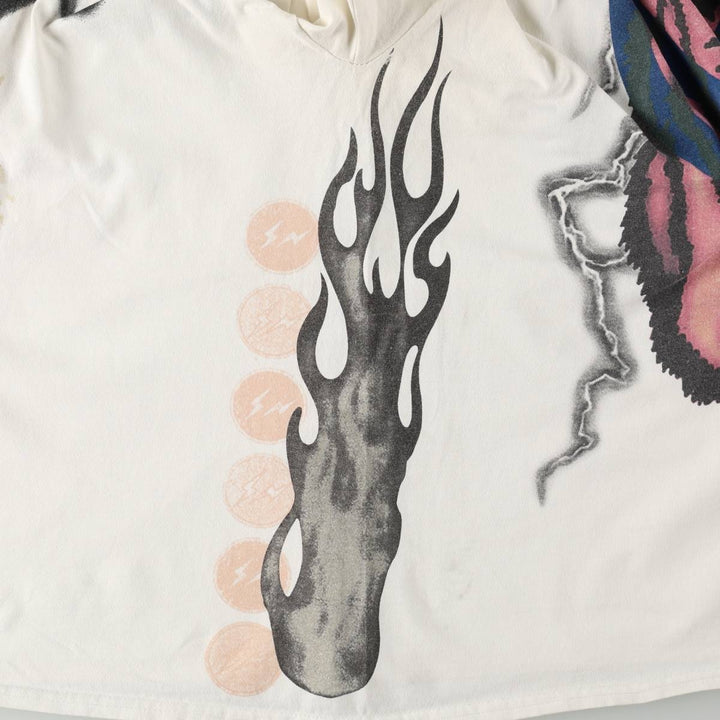 Cactus Jack Travis Scott Rap T-Shirt (Men's XL equivalent) cotton white type Vintage Second Hand