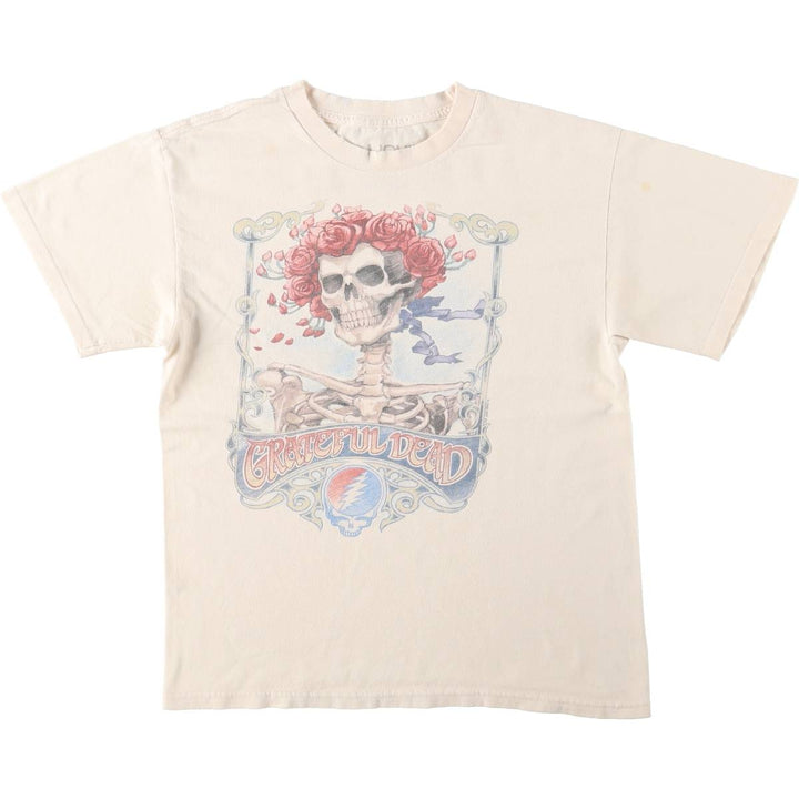 DELTA GRATEFUL DEAD Band T-Shirt (Men's Size M) cotton pink type Vintage Second Hand
