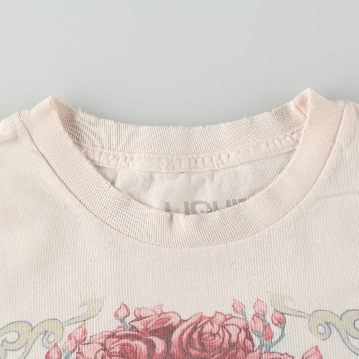 DELTA GRATEFUL DEAD Band T-Shirt (Men's Size M) cotton pink type Vintage Second Hand