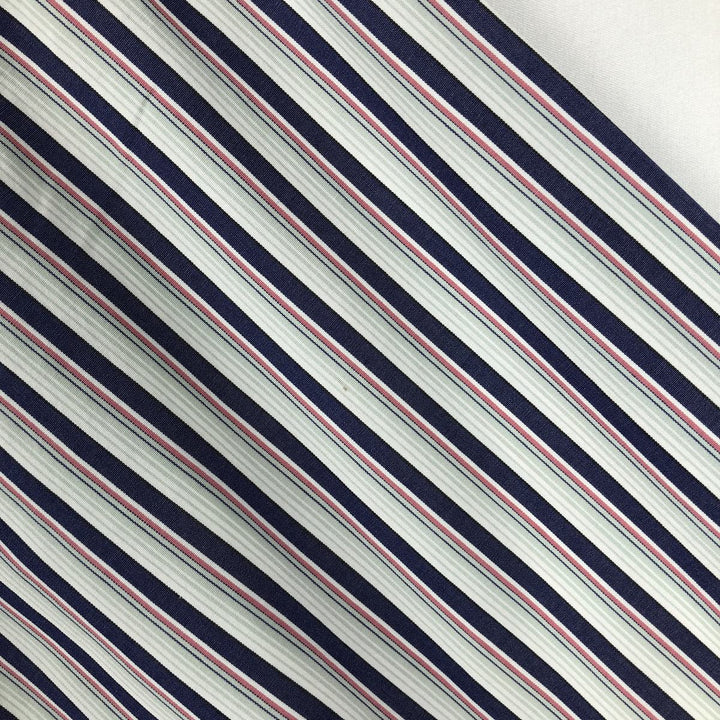 Ralph Lauren BLAKE long sleeve button-down striped shirt, men's size XL cotton navy blue type Vintage Second Hand