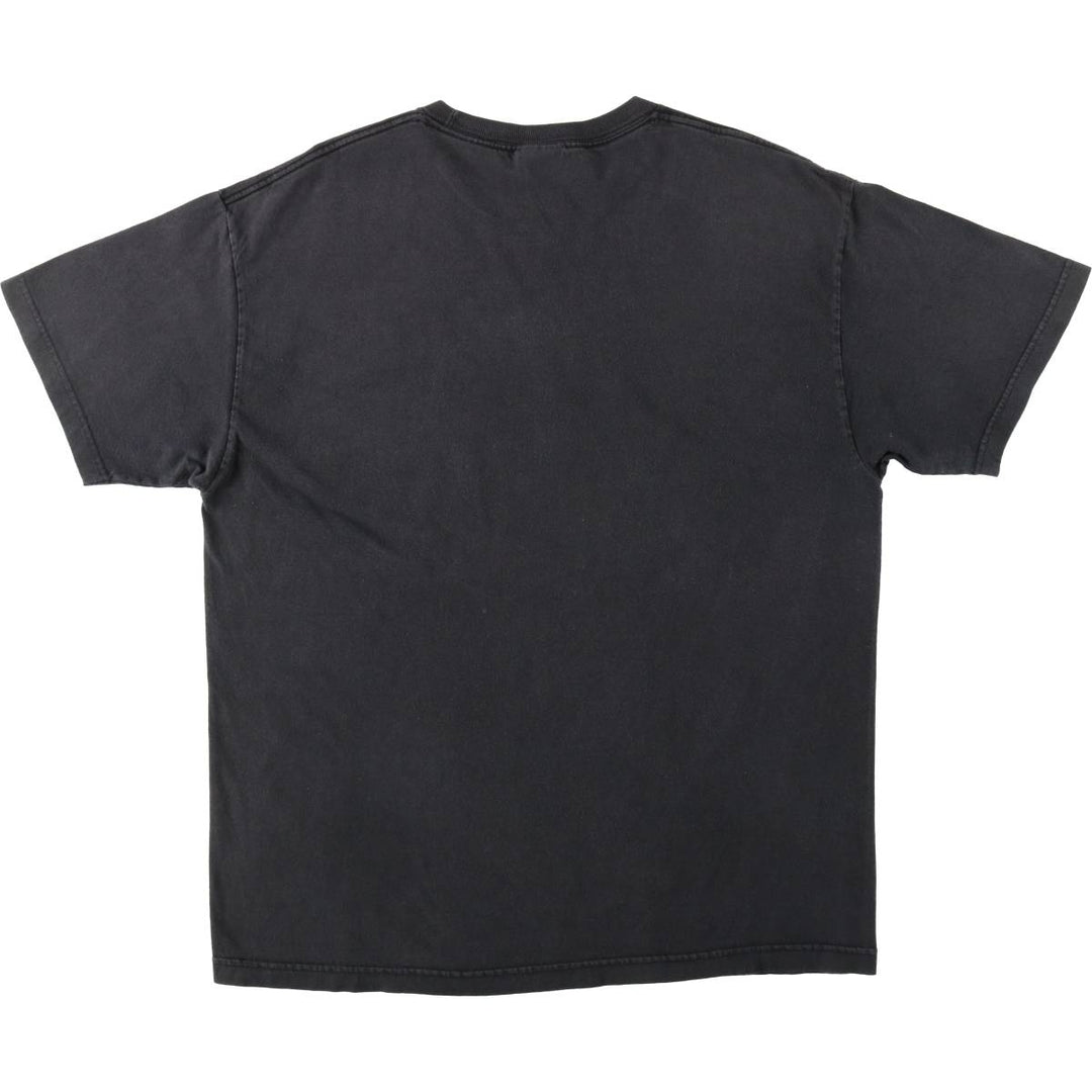 SFCA parody print T-shirt, men's size XL (approx.) cotton black type Vintage Second Hand
