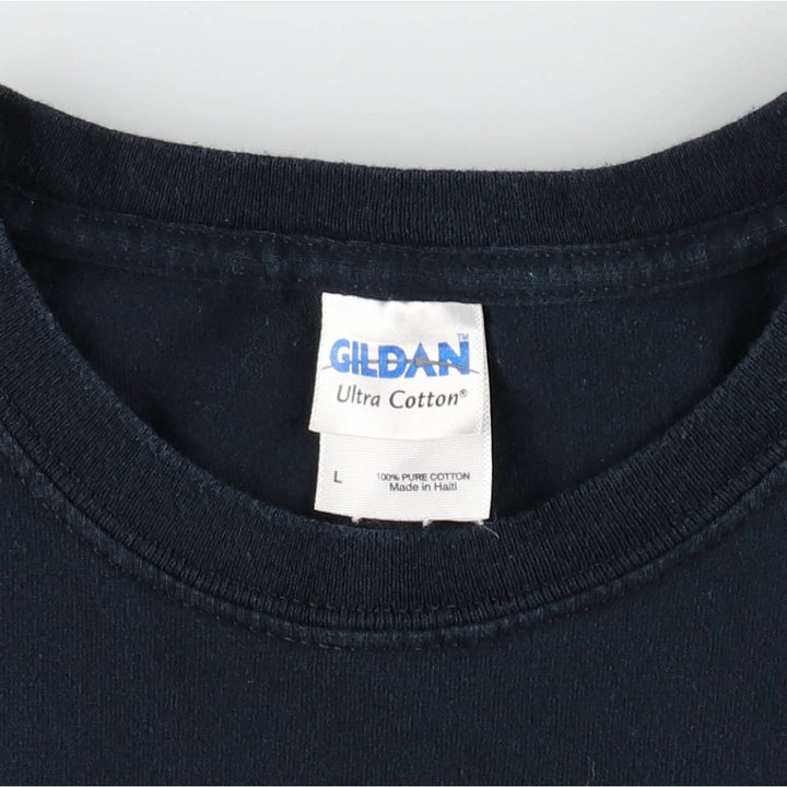 2000'S Gildan Freescale Semiconductor Spiderweb Advertising T-Shirt, Men's Size L (approx.) cotton black type Vintage Second Hand