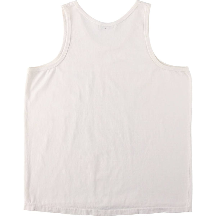 90s-00'S Playboy Tank Top, Men's Size M (Equivalent), Vintage unclear pale white type Vintage Second Hand