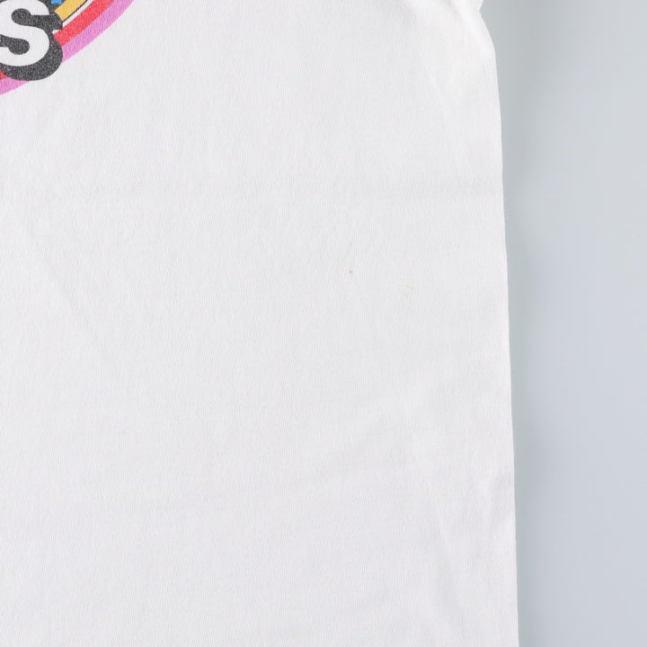90'S ONEITA POWER-T Advertising T-Shirt, Made in USA, Men's XL equivalent, Vintage cotton white type Vintage Second Hand