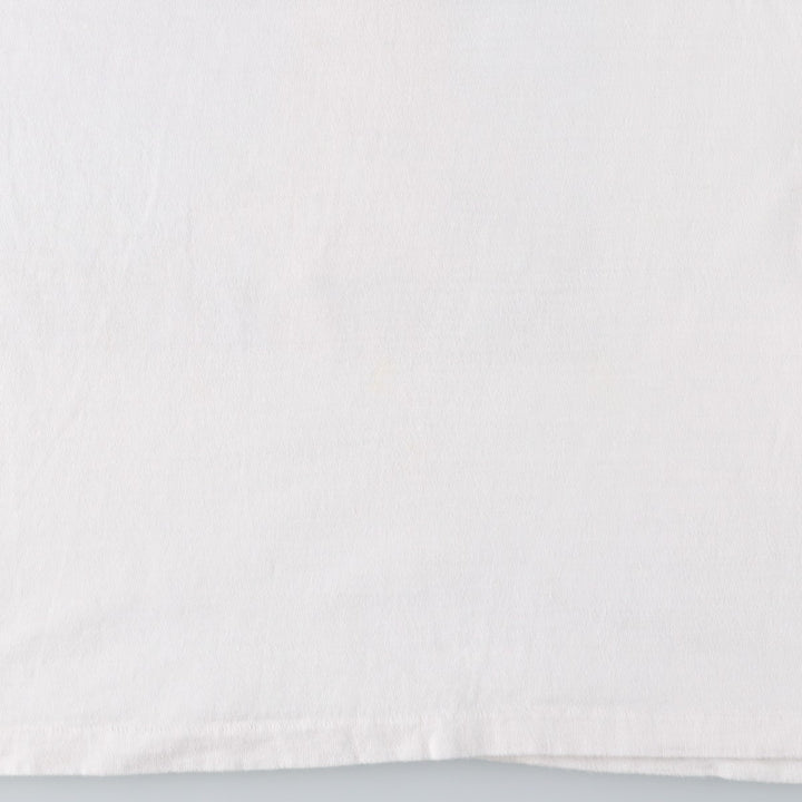 90'S ONEITA POWER-T Printed T-shirt Made in USA Men's XL Vintage cotton white type Vintage Second Hand
