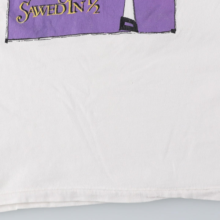 90'S Hanes The Sun Sawed in 1 cotton white type Vintage Second Hand