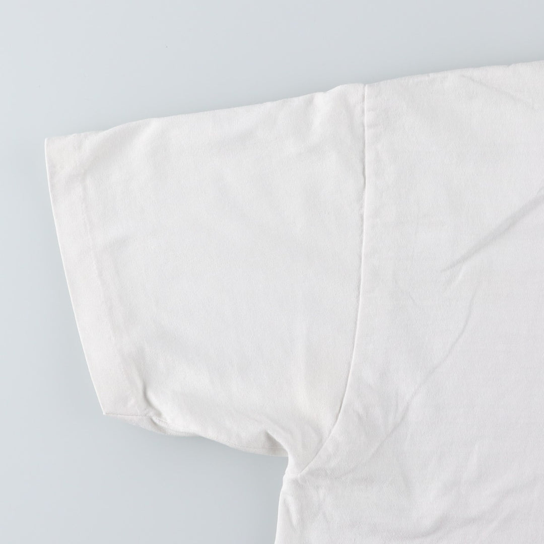 90'S Vintage Printed T-Shirt, Men's XL unclear white type Vintage Second Hand